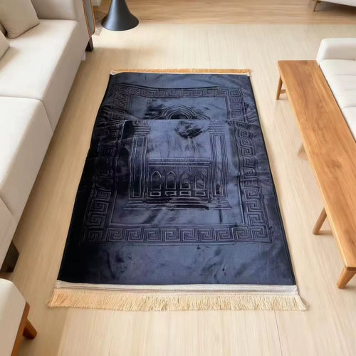 Memory Foam Gebedskleed Zwart