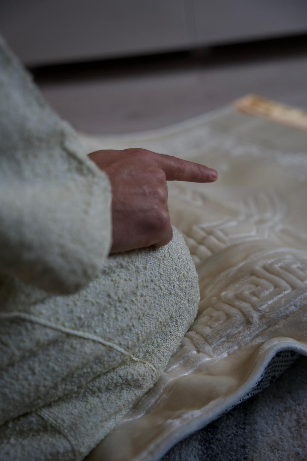 Memory Foam Gebedskleed Beige