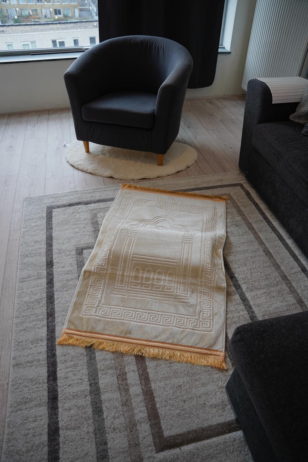 Memory Foam Gebedskleed Beige